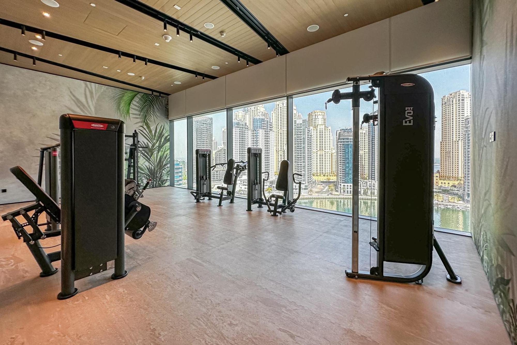 Apartmán Modern 2Br High Floor Haven In Vida Dubai Marina Exteriér fotografie